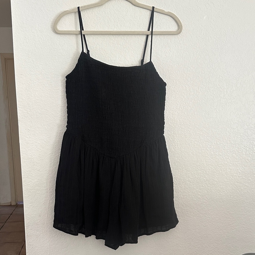 American Eagle Outfitters Black Romper